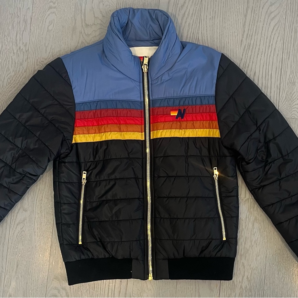 ⚡️ Incredible Women’s 5 Stripe Jacket from Aviator Nation XS